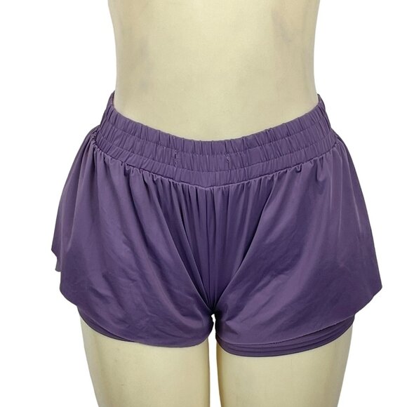 Automet Women's Purple Running Shorts Sz XS - Picture 1 of 6